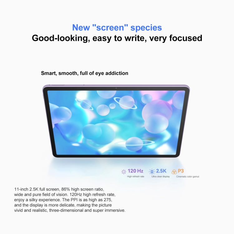 HUAWEI MatePad 11 inch 2023 WIFI DBR-W00 6GB+128GB, HarmonyOS 3.1 Qualcomm Snapdragon 865 Octa Core up to 2.84GHz, Not Support Google Play(Black)