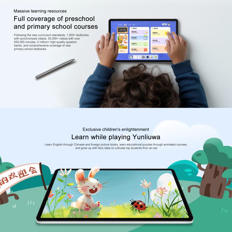 Honor Pad X9 Pro WiFi Tablet PC, 11.5 inch 8GB+128GB MagicOS 9.0 Qualcomm Snapdragon 685 Octa Core (White)