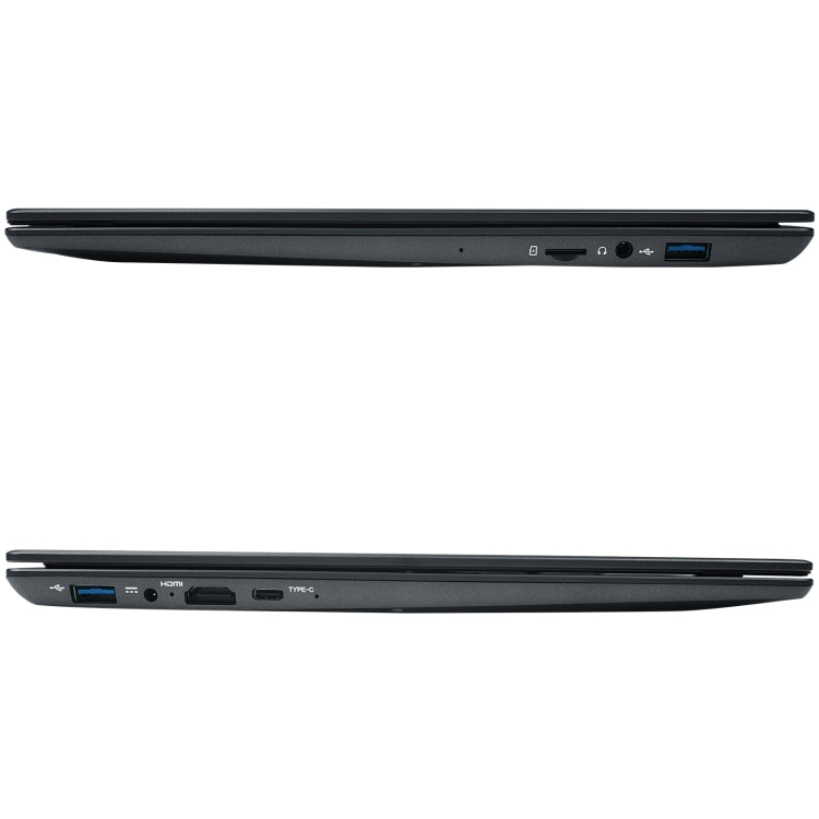 HONGSAMDE HSD1409 Notebook, 14.1 inch, 16GB+512GB, Windows 10 Intel Celeron N5105 Quad Core up to 2.9GHz, Support TF Card & WiFi & BT & HDMI, US Plug(Dark Gray)