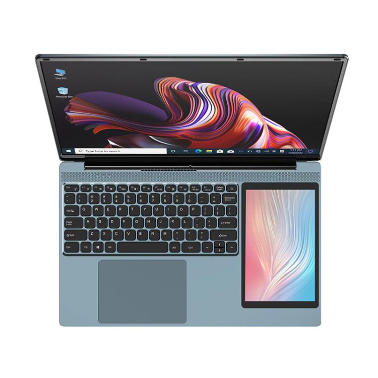UNIWA ULAP Q15ZR Laptop, 8GB+512GB, 15.6 inch and 7 inch Dual Display Windows 11 Intel Alder Lake N100 Octa Core, EU Plug