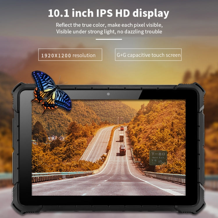 CENAVA S10 Pro Rugged Tablet, 10.1 inch, 8GB+128GB, IP67 Waterproof Shockproof Dustproof, Windows10 Intel Pentium J4205 Quad Core, Support GPS/WiFi/BT/NFC