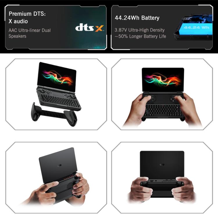 GPD WIN Mini 2025 Handheld Gaming PC, 32GB+2TB, 7 inch Windows 11 Home AMD Ryzen AI 9 HX 370, US Plug