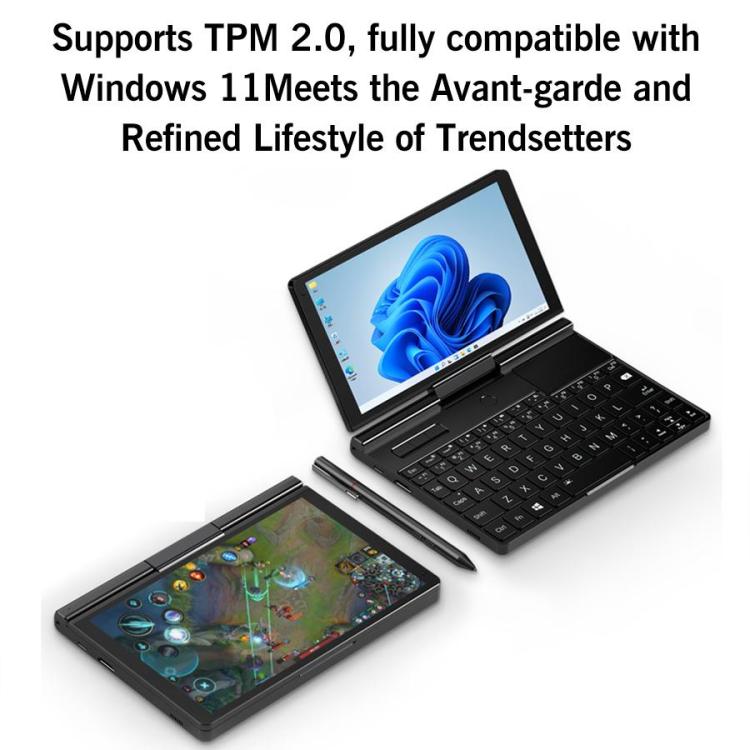 GPD Pocket 3 Handheld PC, 16GB+512GB, 8 inch Windows 11 Home Intel Pentium Gold 7505, US Plug