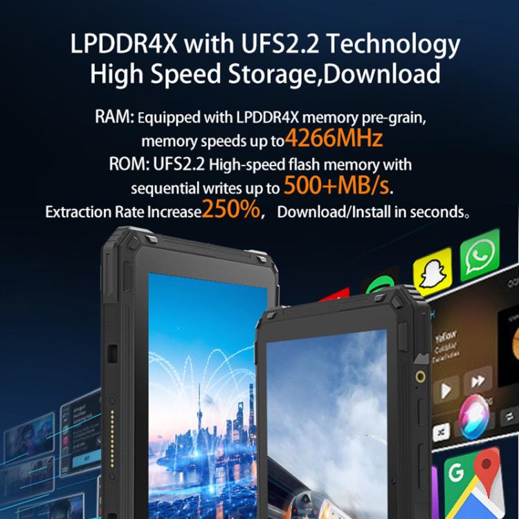 CENAVA A88ST IP68 Rugged Tablet PC, 4GB+64GB, 8 inch Android 11 MTK6771 Octa Core, 4G Network, UK Plug