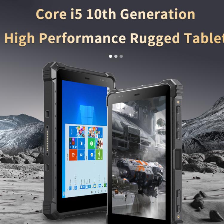 CENAVA W80Y IP68 Rugged Tablet PC, 8GB+128GB, 8 inch Windows 11 Intel Core i5-10210Y Quad Core, US Plug