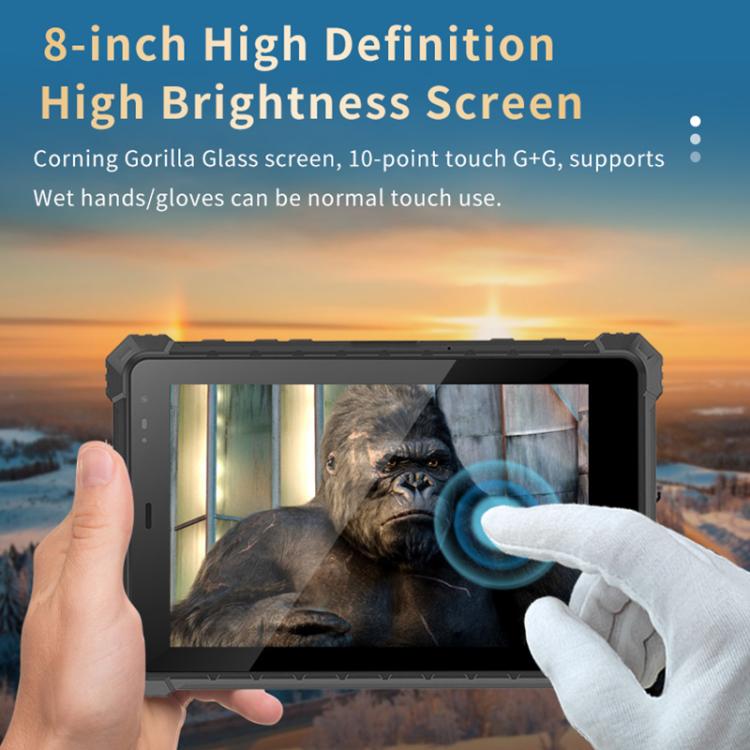 CENAVA W80Y IP68 Rugged Tablet PC, 8GB+128GB, 8 inch Windows 11 Intel Core i5-10210Y Quad Core, US Plug