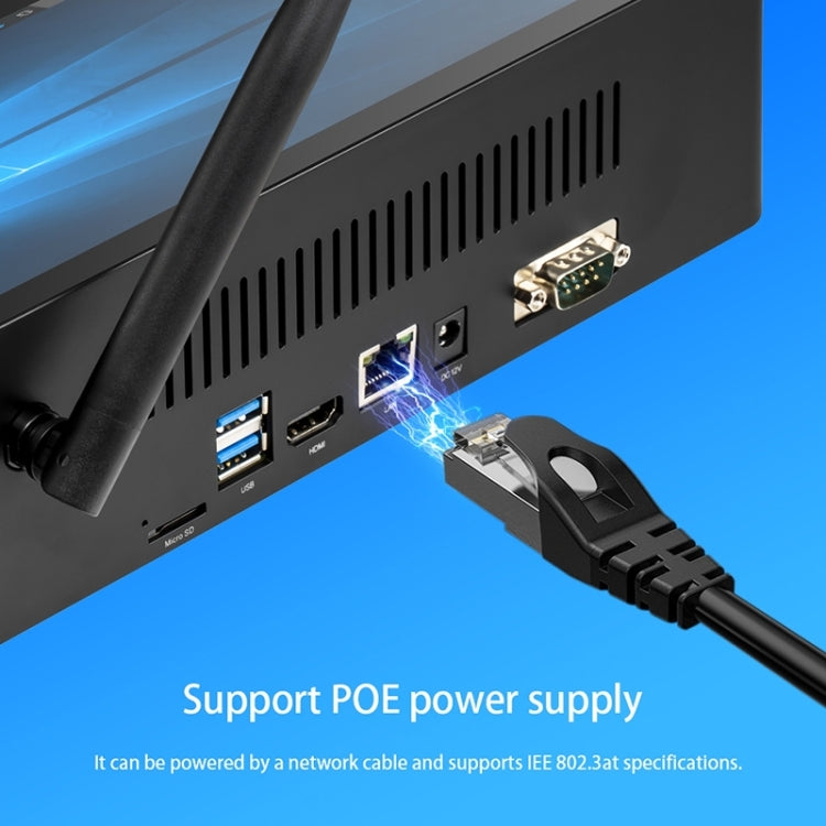 PiPo H10PRO All-in-One Mini PC, 10.1 inch, 16GB+128GB, Windows 11 Intel Alder Lake N100 Quad Core, US Plug(Black)