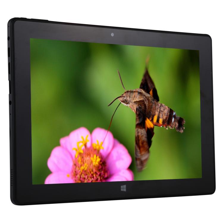 Hongsamde Tablet PC, 12GB+128GB, 10.1 inch Windows 11 Intel Celeron N4120, without Keyboard Leather Case (UK Plug)