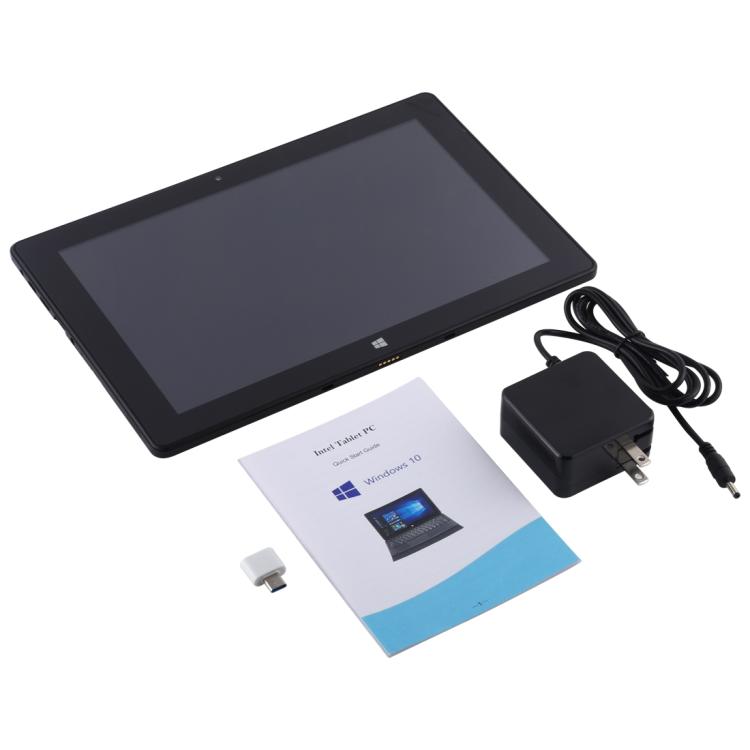 Hongsamde Tablet PC, 12GB+128GB, 10.1 inch Windows 11 Intel Celeron N4120, without Keyboard Leather Case (US Plug)