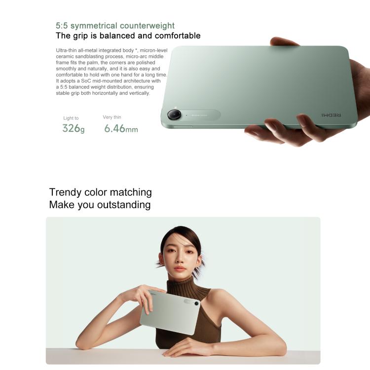 Xiaomi REDMI K Pad 8.8 inch, 16GB+1TB, HyperOS 2, MediaTek Dimensity 9400+ Octa Core CPU, 16GB+1TB