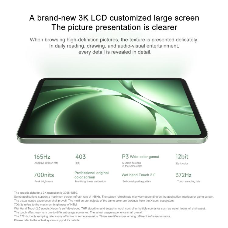 Xiaomi REDMI K Pad 8.8 inch, 16GB+512GB, HyperOS 2, MediaTek Dimensity 9400+ Octa Core CPU, 16GB+512GB