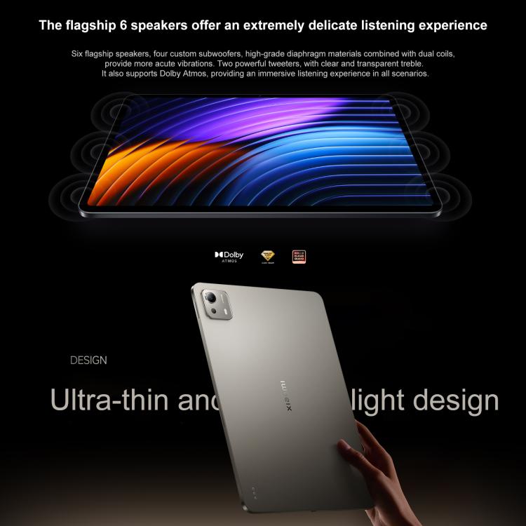 Xiaomi Pad 7S Pro 12.5 inch, 8GB+256GB, HyperOS 2, XRING O1 3nm Deca Core CPU, 8GB+256GB