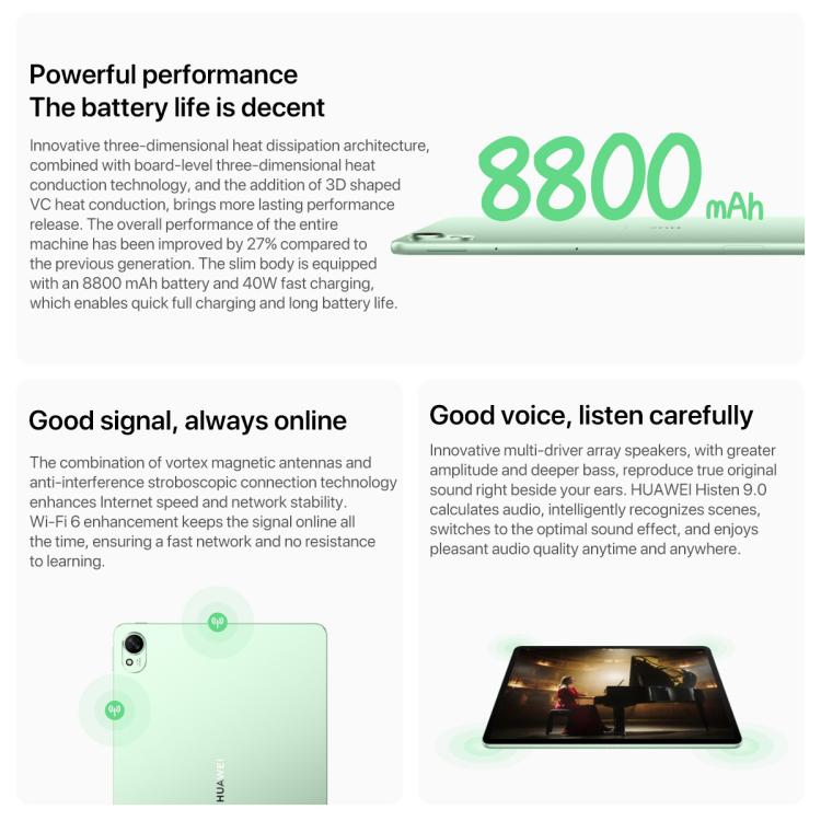 HUAWEI MatePad 11.5 S 2025 WiFi Soft Light Edition, 12GB+512GB, HarmonyOS 5.0 Hisilicon Kirin T92B, Not Support Google Play, Soft Light Edition 12GB+512GB