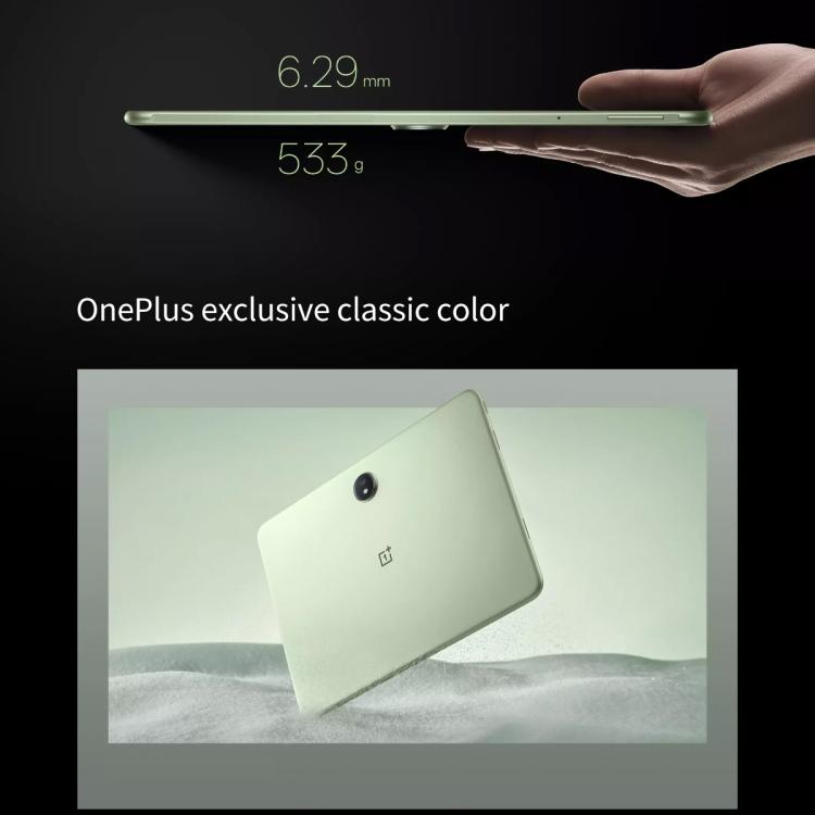 OnePlus Pad 11.61 inch Tablet PC, 12GB+256GB, ColorOS 15.0 Dimensity 8350 Octa Core (Grey)