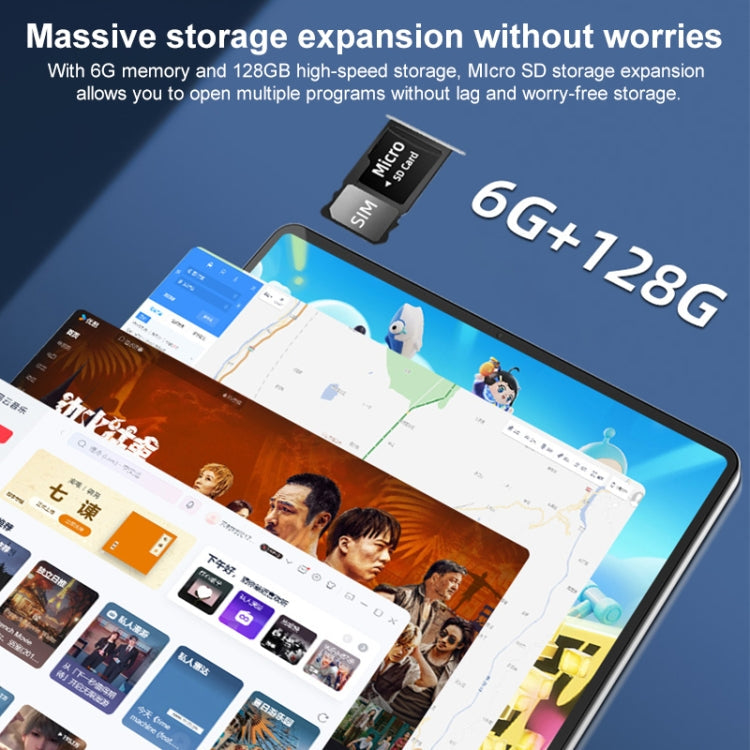 Jumper EZpad M10 Pro Tablet PC, 6GB+128GB, 10.36 inch Android 13 OS Unisoc T606 Octa Core Network: 4G, US Plug