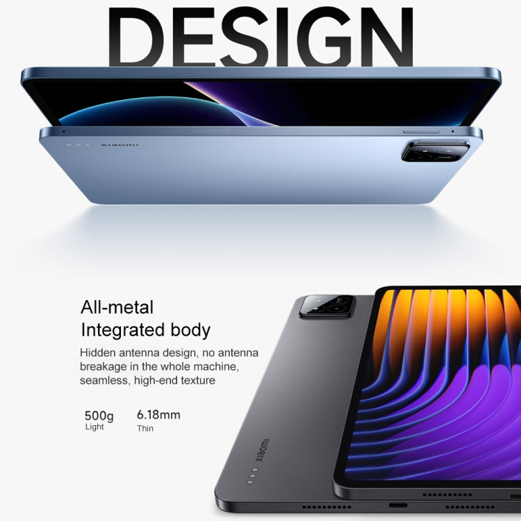 Xiaomi Pad 7 Pro 11.2 inch Soft Light Screen, 8GB+256GB, HyperOS 2 Qualcomm Snapdragon 8s Gen3 Octa Core (Black)