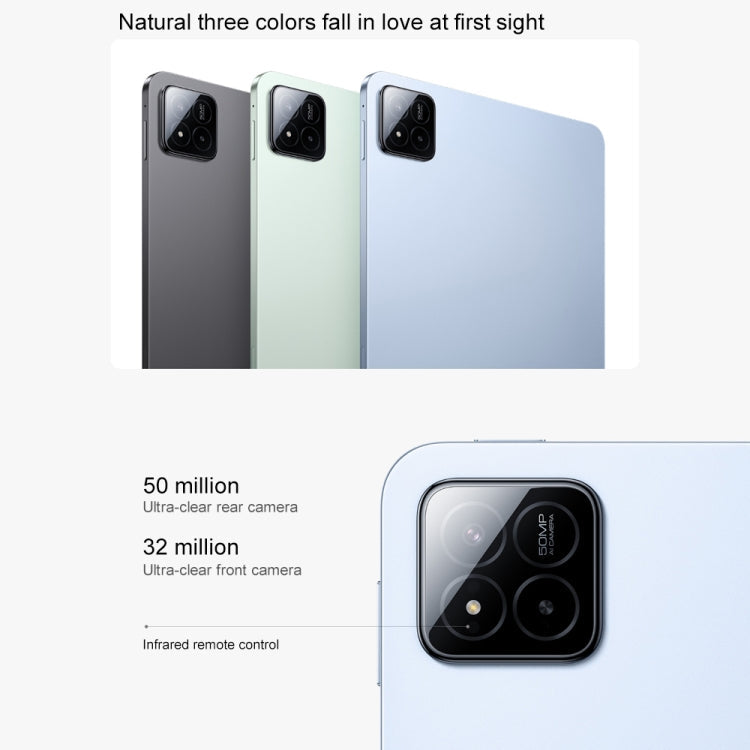 Xiaomi Pad 7 Pro 11.2 inch Soft Light Screen, 8GB+256GB, HyperOS 2 Qualcomm Snapdragon 8s Gen3 Octa Core (Blue)