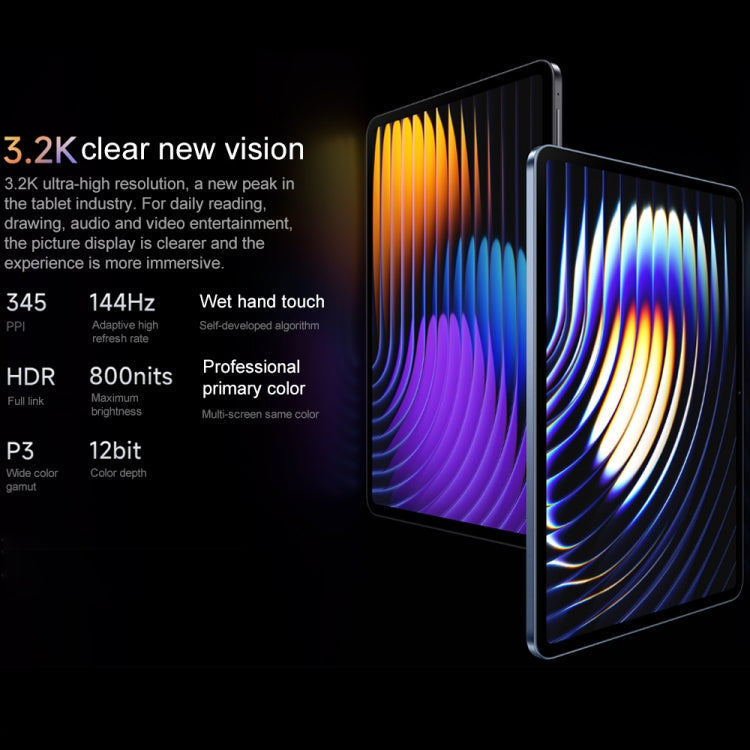 Xiaomi Pad 7 Pro 11.2 inch, 12GB+256GB, HyperOS 2 Qualcomm Snapdragon 8s Gen3 Octa Core (Black)