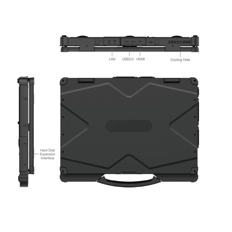 UNIWA ULAP R14 Rugged Laptop, 8GB+256GB, 14 inch Windows 10 Home Intel Core i5-8250U, US Plug