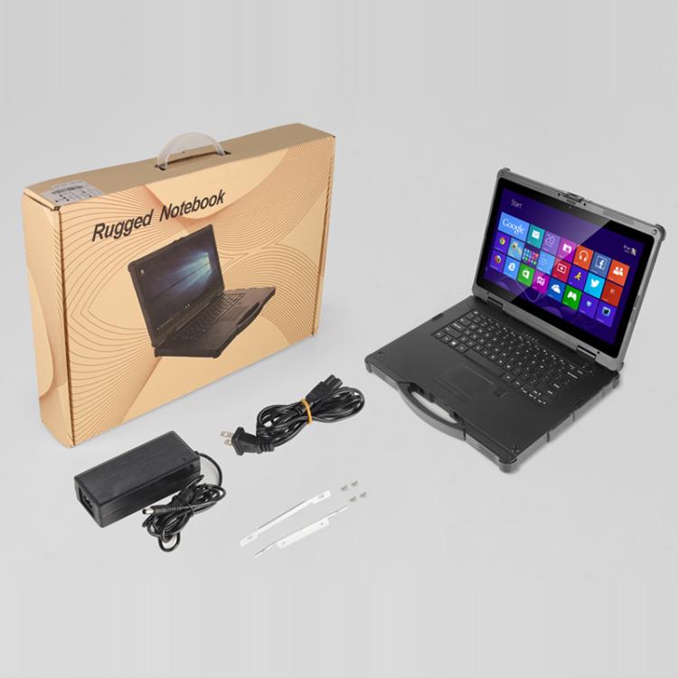 UNIWA ULAP R14 Rugged Laptop, 8GB+256GB, 14 inch Windows 10 Home Intel Core i5-8250U, US Plug