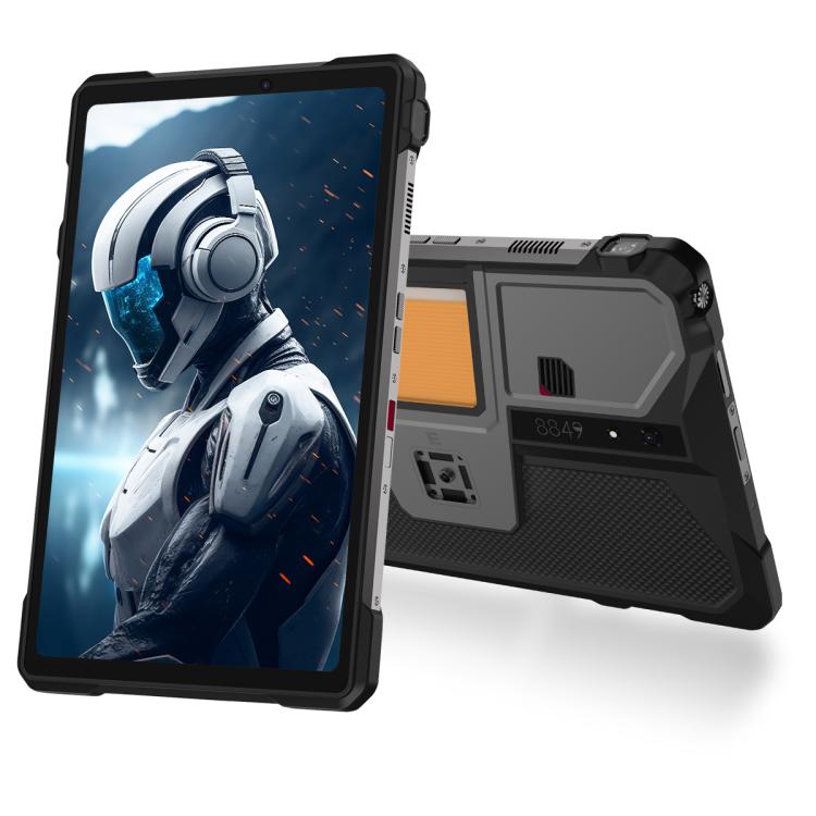 [HK Warehouse] Unihertz 8849 Tank Pad E Rugged Tablet PC & Projector, 12GB+512GB, 10.95 inch Android 14 MT6789 Octa Core 4G Network, EU Plug (Black)