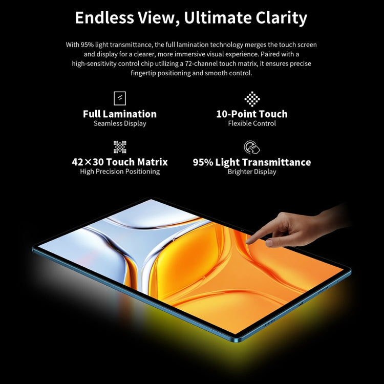 Teclast T70 4G LTE Tablet PC, 8GB+256GB, 14 inch Android 14 MediaTek Helio G99 Octa Core, Support Dual SIM