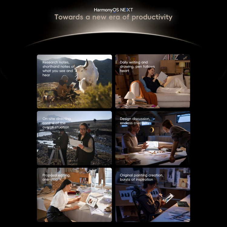 HUAWEI MatePad Pro 13.2 inch 2025 WiFi Soft Light Screen, 12GB+256GB, HarmonyOS 4.3 Hisilicon Kirin 9020, Not Support Google Play (White)