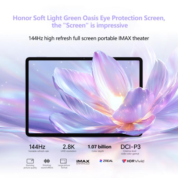 Honor Pad V9 WiFi Tablet PC, 11.5 inch 12GB+256GB MagicOS 9.0 Dimensity 8350 Ultra Octa Core (Grey)