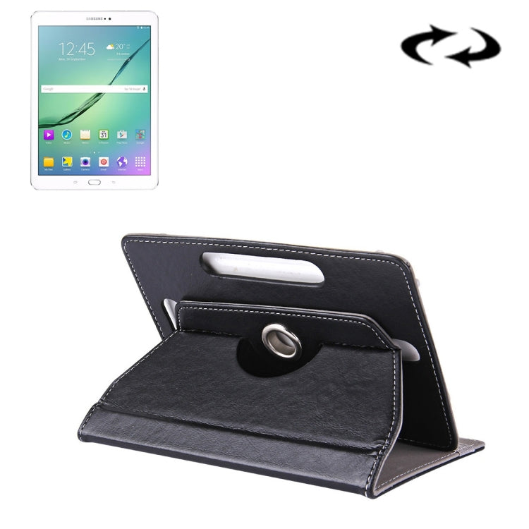 10 inch Tablets Leather Case Crazy Horse Texture 360 Degrees Rotation Protective Case Shell with Holder for Asus ZenPad 10 Z300C, Huawei MediaPad M2 10.0-A01W, Cube IWORK10, 10 inch White, 10 inch Black, 10 inch Red, 10 inch Blue, 10 inch Magenta      ...