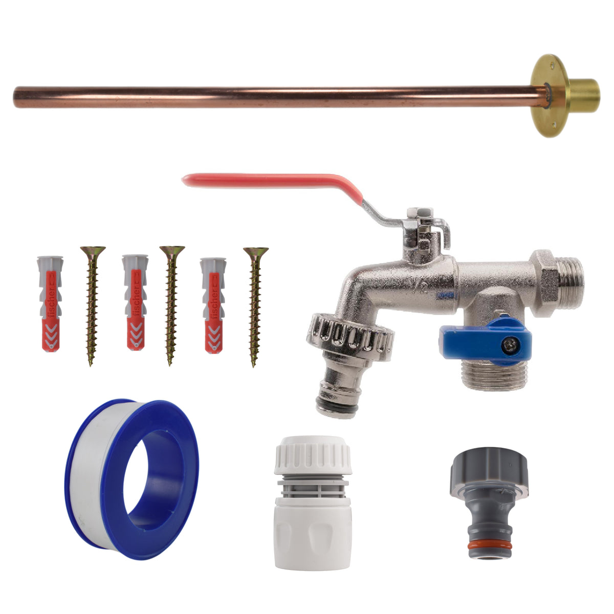 Double Lever Tap BASIC Connection Kit