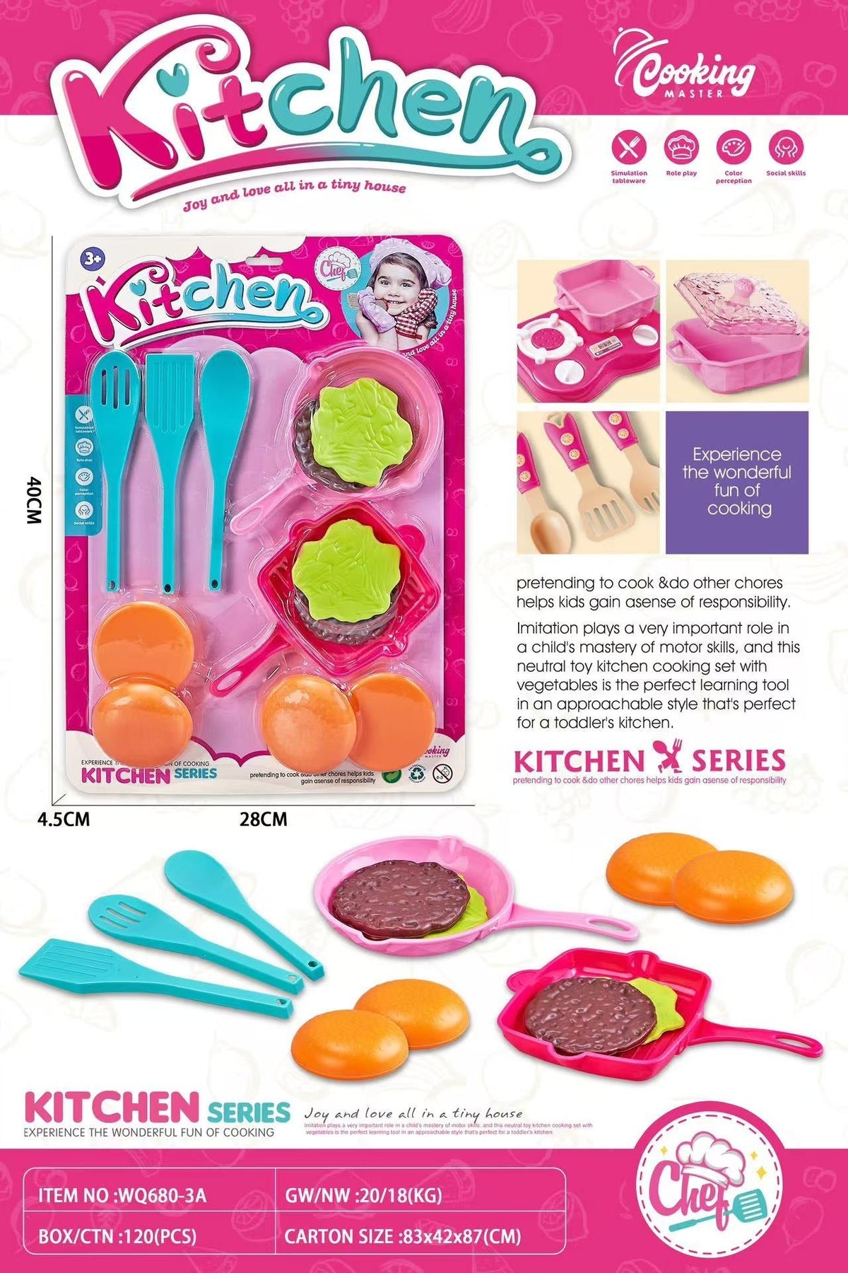 Simulated tableware