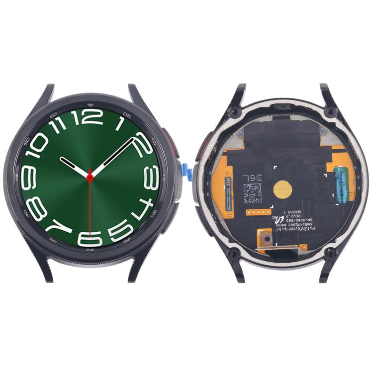 For Samsung Galaxy Watch6 Classic 47mm SM-R960/R965 Original LCD Screen Digitizer Full Assembly with Frame, For Samsung Galaxy Watch6 Classic 47mm(Original)