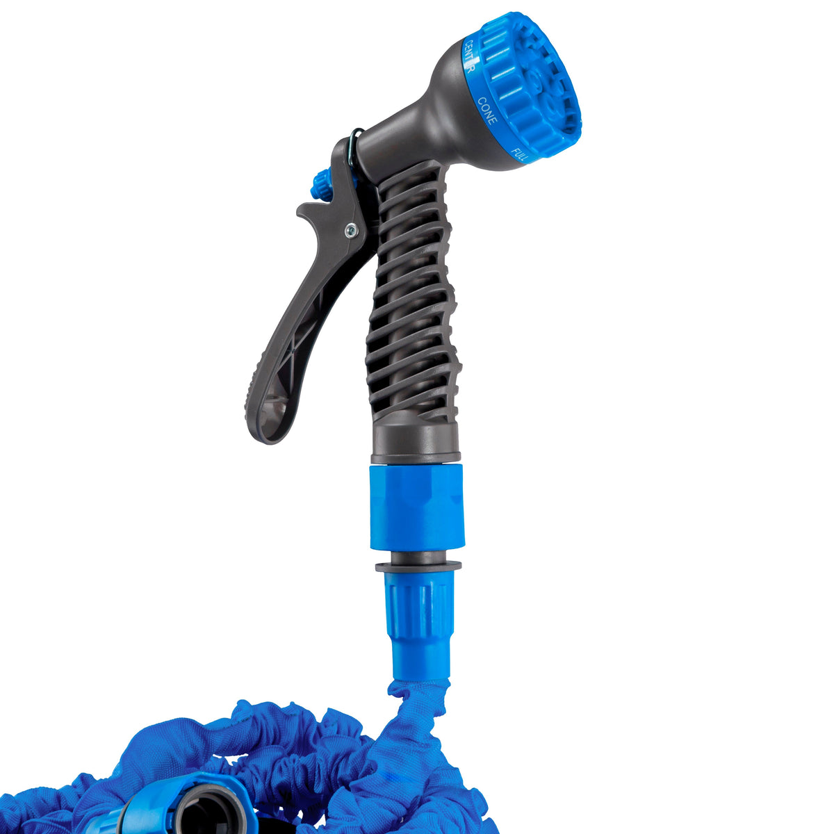 Expanding Trick Hose 15m - 45m Blue