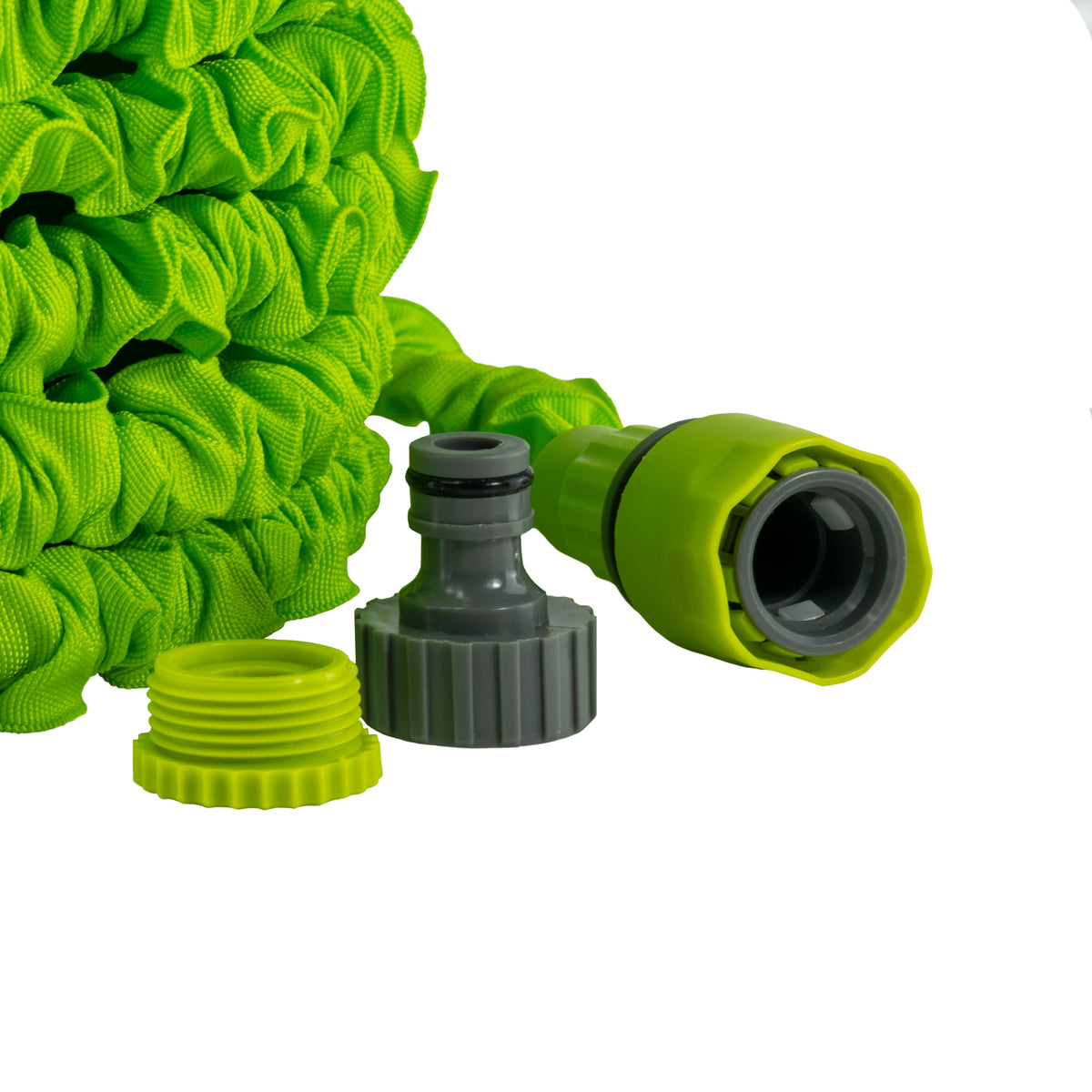 Expanding Trick Hose 15m - 45m Lime