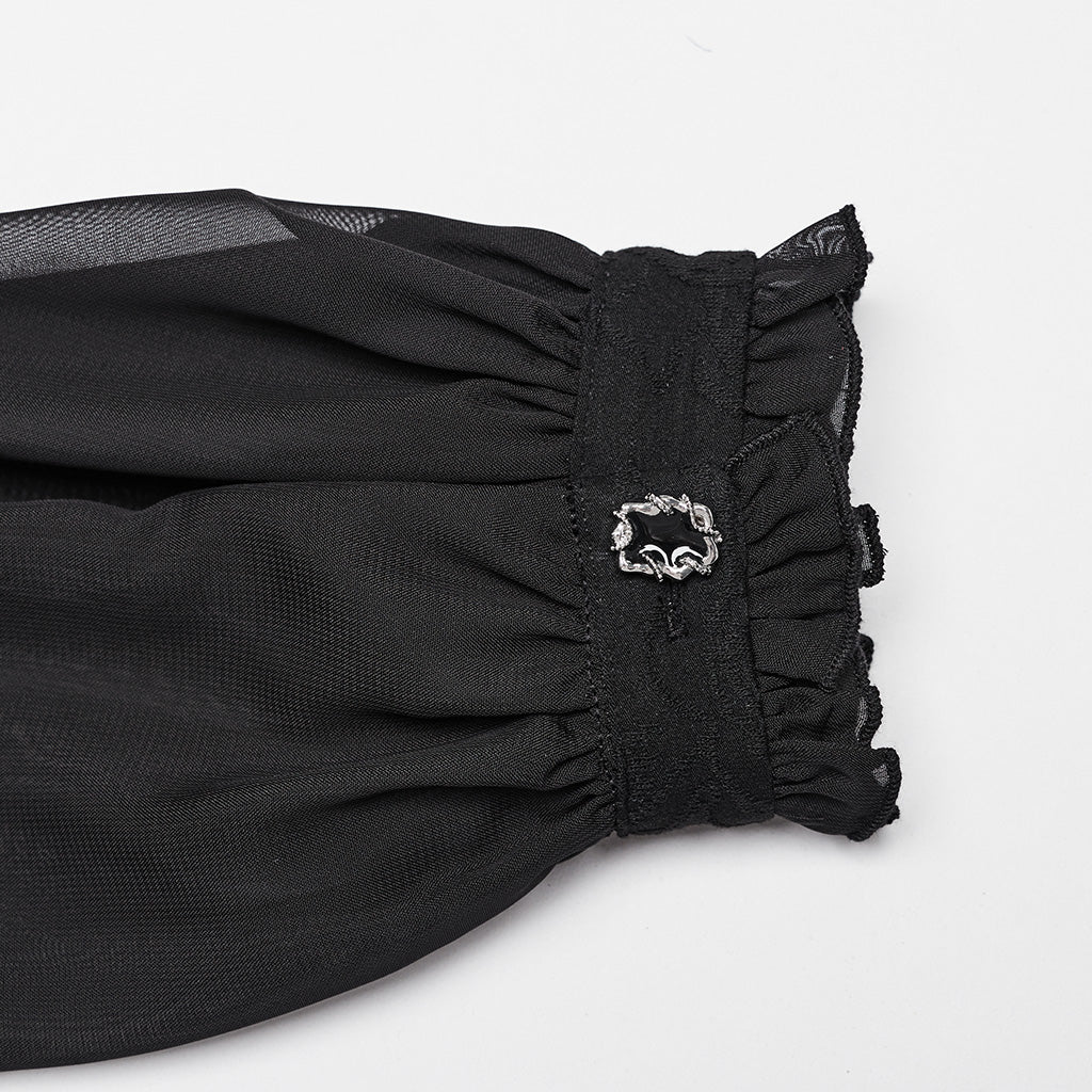 Punk Rave Cimarron Gothic Keyhole Shirt