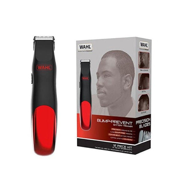 Wahl Bump-Prevent Precision Battery Trimmer for Men's Smooth Shaves
