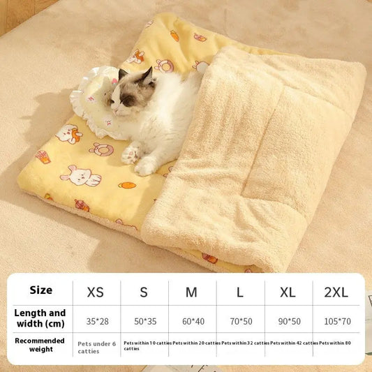 Warm Cat Mat Sleeping Blanket Stepping On Milk Cushion