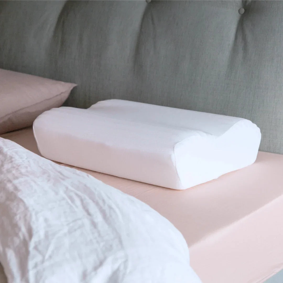 Wave Contour Pillow – Extra Thick Foam Pillow for Broad Shoulders