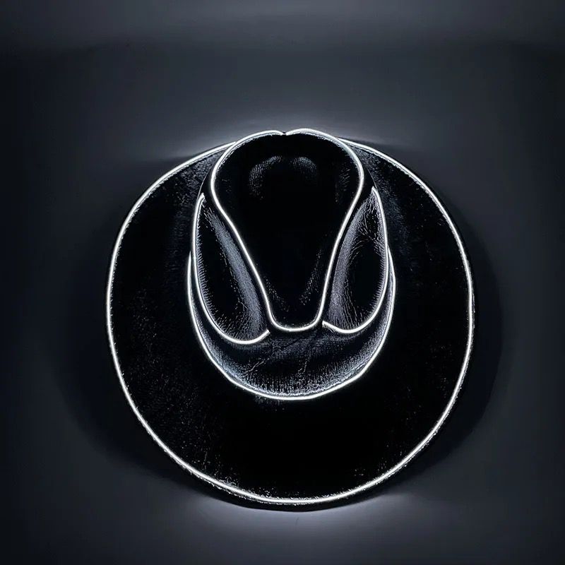 light up cowboy hats Luminous hat