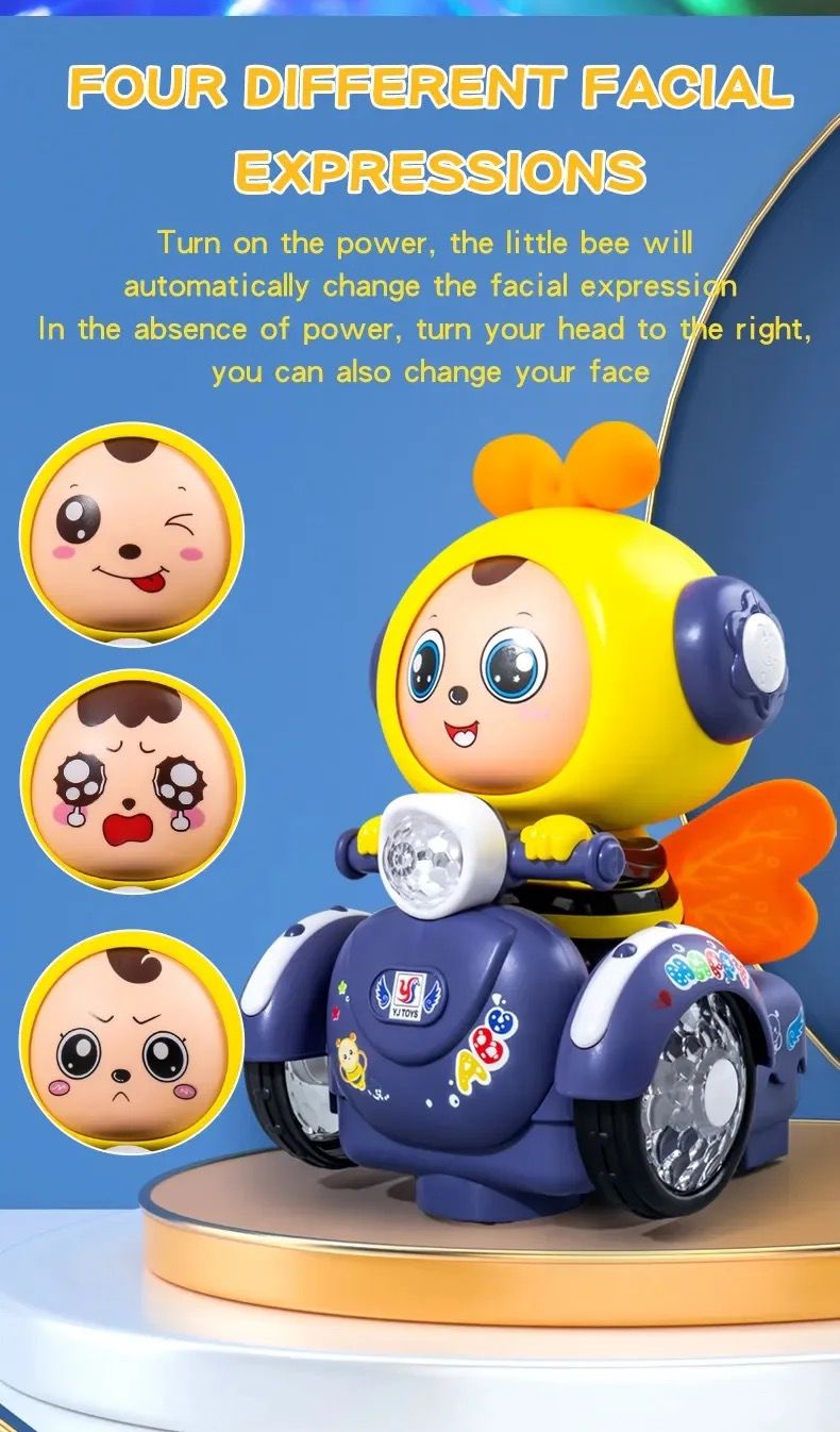 ELECTRIC UNIVERSAL LIGHT MUSIC FACE CHANGING BEE