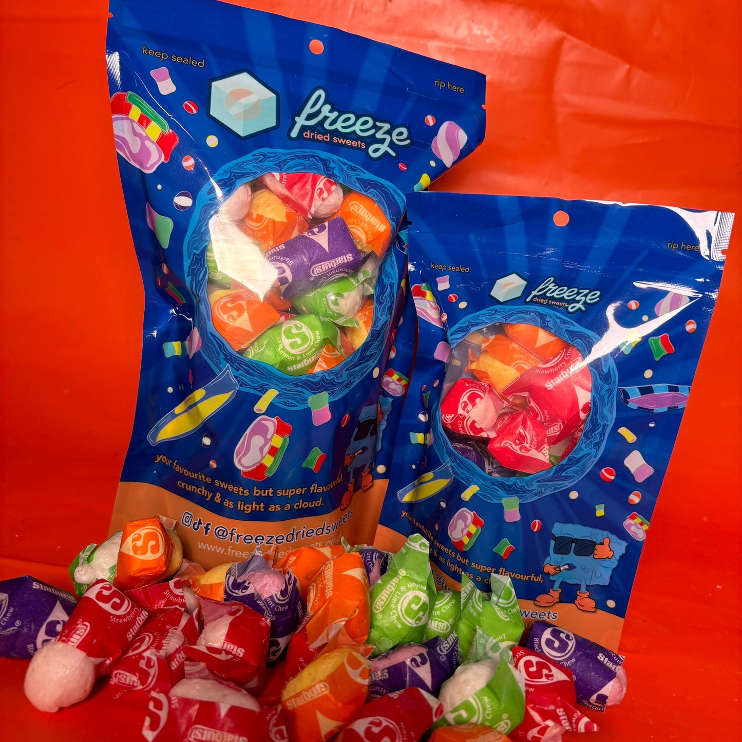 Freeze Dried Startbursts - 50g