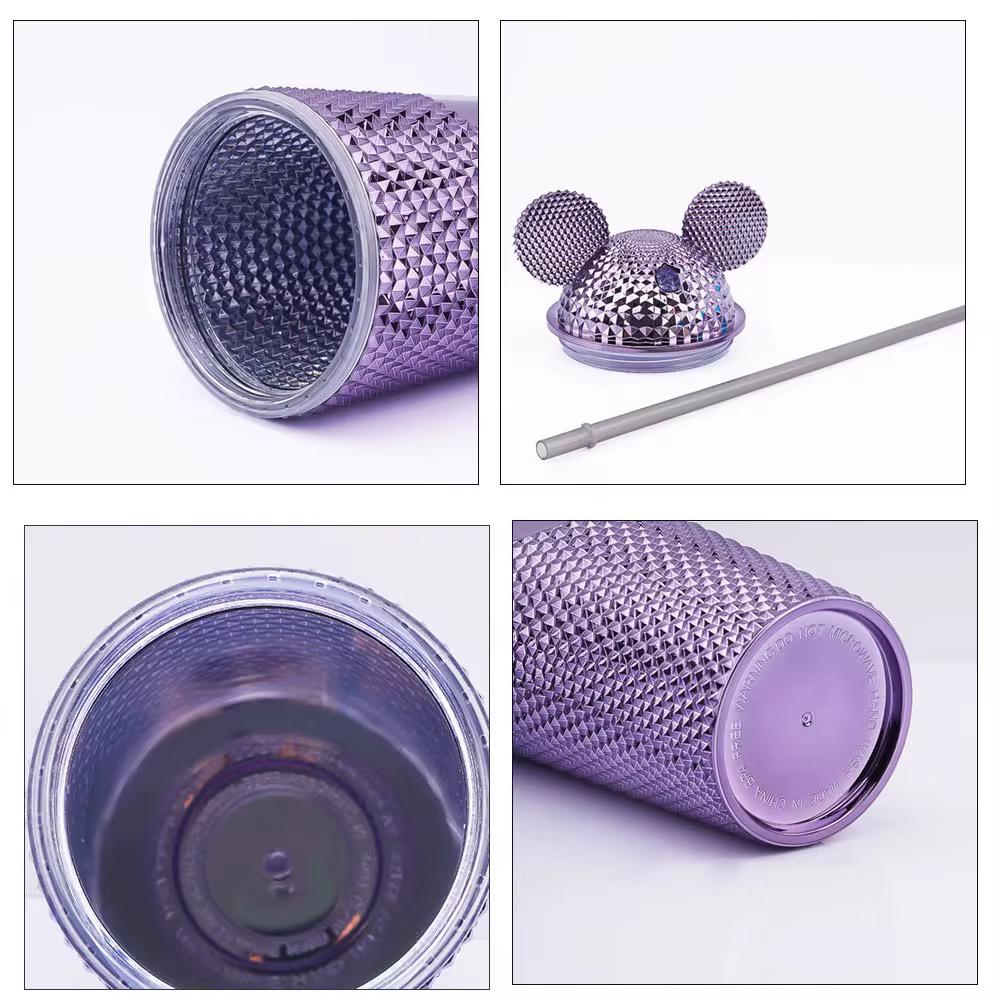 650ml Electroplated Durian Mouse Lid Electroplated Durian Cup