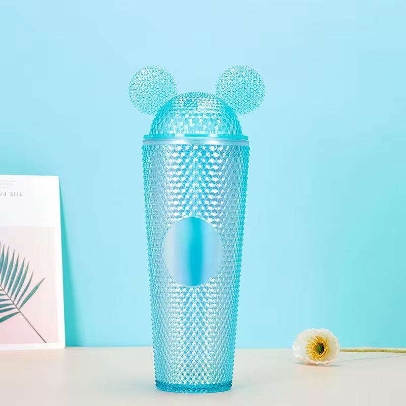 650ml Electroplated Durian Mouse Lid Electroplated Durian Cup