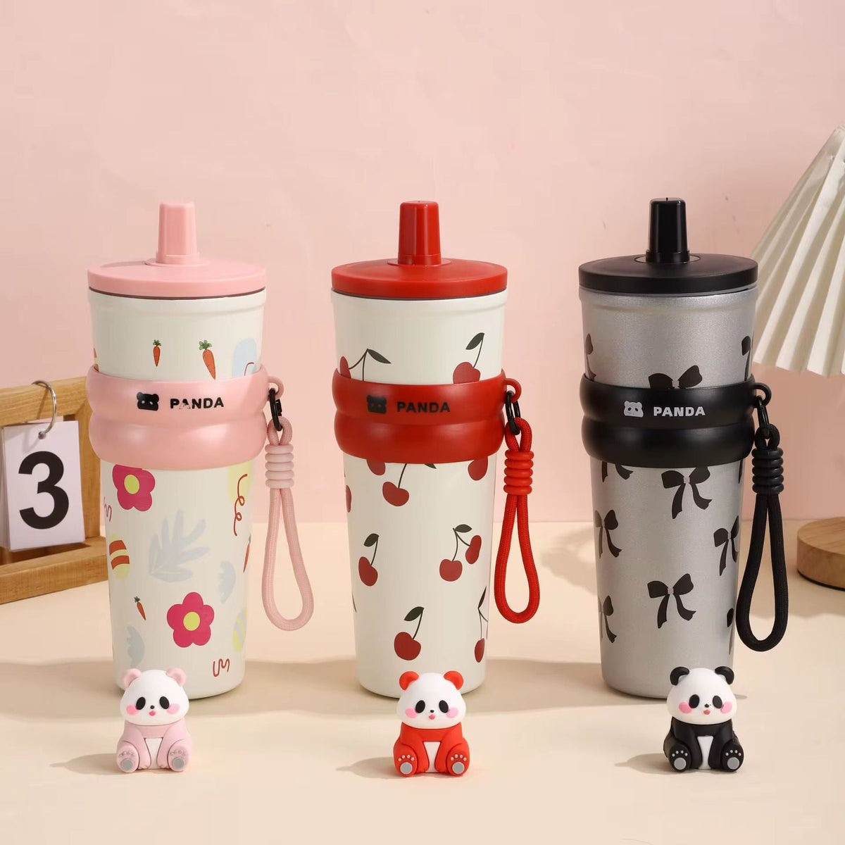 700ml Panda Travel Mug