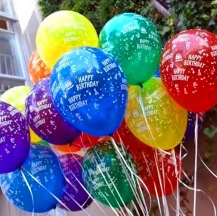 12packs Digital Printed Balloons 20/opp Mixed Colors