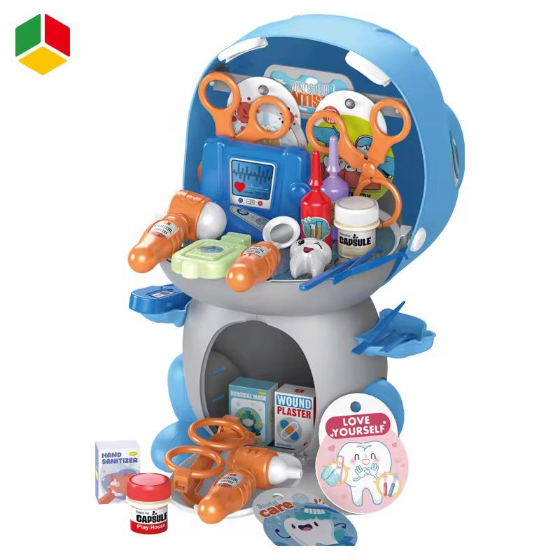 Sliding Cartoon Dinosaur Doctor