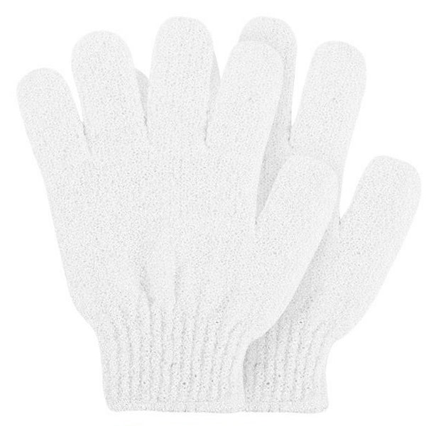 Exfoliating Gloves Pair - Deep Exfoliation for Smooth & Radiant Skin, Assorted Colours, One Size Fits Most