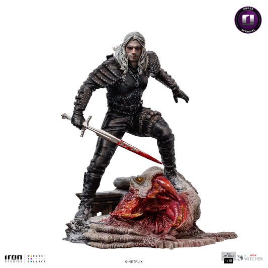 Geralt of Rivia - The Witcher - BDS Art Scale 1/10 - Iron Studios
