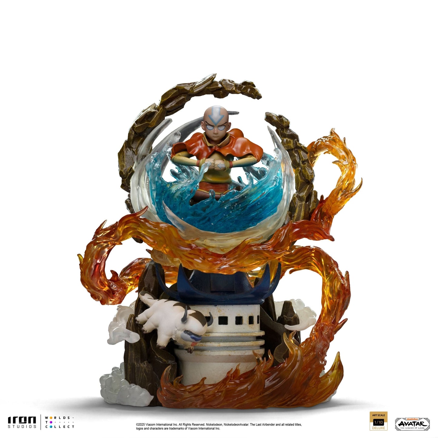 Pre-Order - Statue Aang - Avatar: The Last Airbender - Deluxe Art Scale 1/10 - Iron Studios