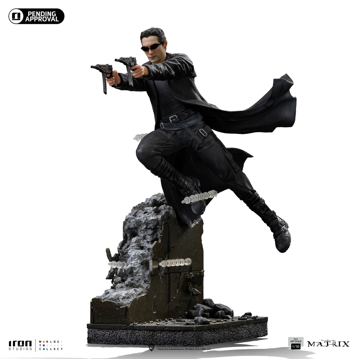 Pre-Order - Statue Neo - Matrix - Art Scale 1/10 - Iron Studios